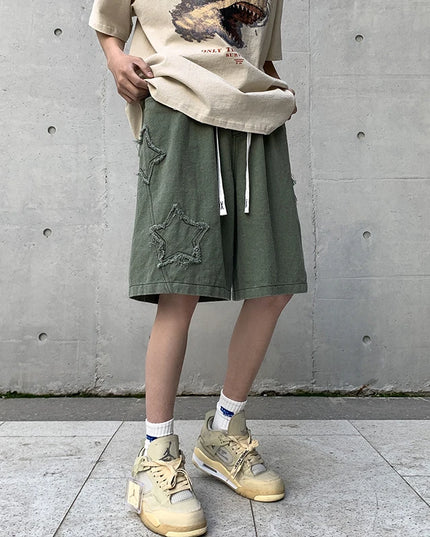 Męskie szorty z motywem gwiazd