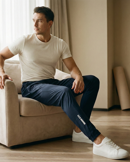 Sportowe dresy męskie elastyczne