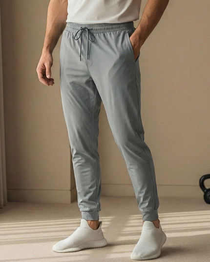 Sportowe dresy męskie elastyczne ze zwężaną nogawką