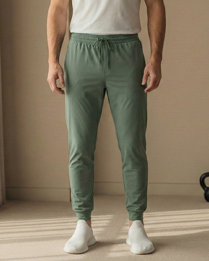 Sportowe dresy męskie elastyczne ze zwężaną nogawką