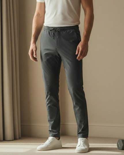 Sportowe dresy męskie oddychające z polarowym podszyciem