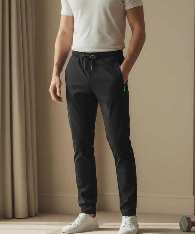 Sportowe dresy męskie oddychające z polarowym podszyciem