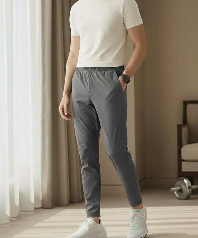 Sportowe dresy męskie wodoodporne z gumką w pasie