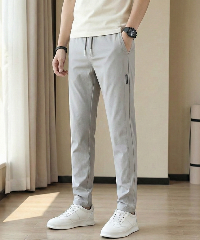 Sportowe dresy męskie wykonane z oddychającego materiału