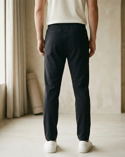 Sportowe dresy męskie wykonane z oddychającego materiału