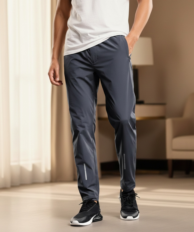 Sportowe dresy męskie wodoodporne z gumką w pasie