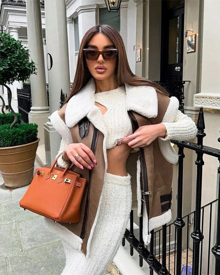 Kamizelka damska z ociepleniem