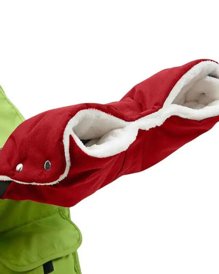 Rękawiczki unisex do wózka na dwie ręce