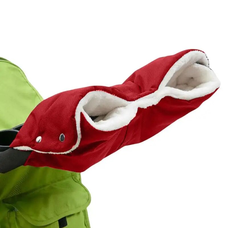 Rękawiczki unisex do wózka na dwie ręce