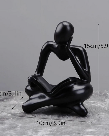 Figurka dekoracyjna postacie abstrakcyjne wzory