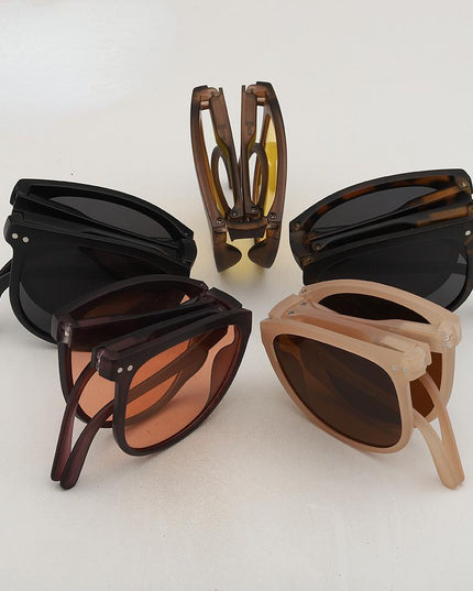 Męskie okulary przeciwsłoneczne składane