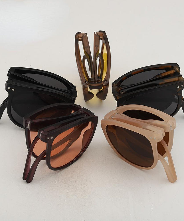 Męskie okulary przeciwsłoneczne składane