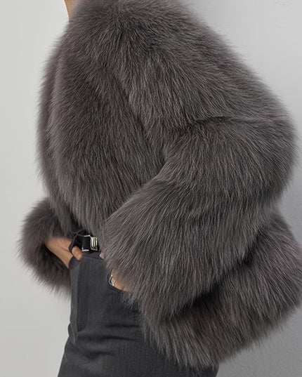 Damskie futro zimowe