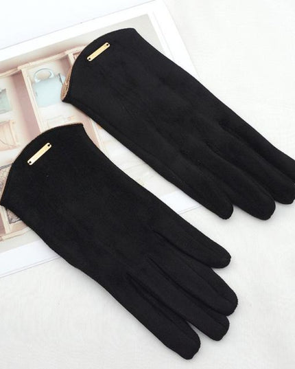 Rękawiczki damskie o klasycznym kroju