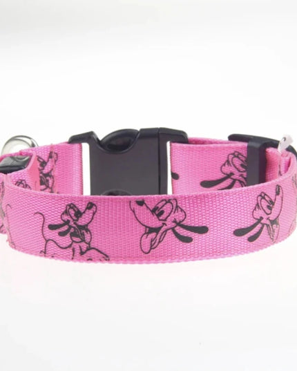 Obroża LED dla psa w bajkowy wzór