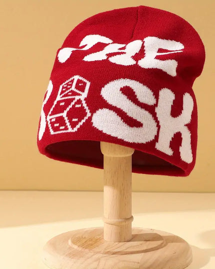 Czapka unisex z kolorowymi motywami