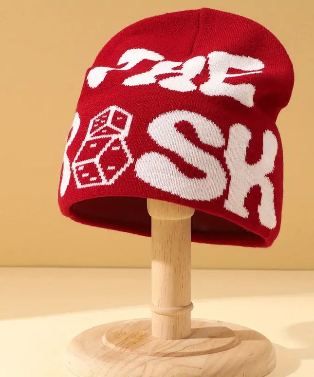 Czapka unisex z kolorowymi motywami