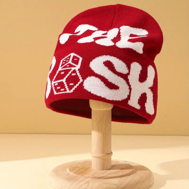 Czapka unisex z kolorowymi motywami