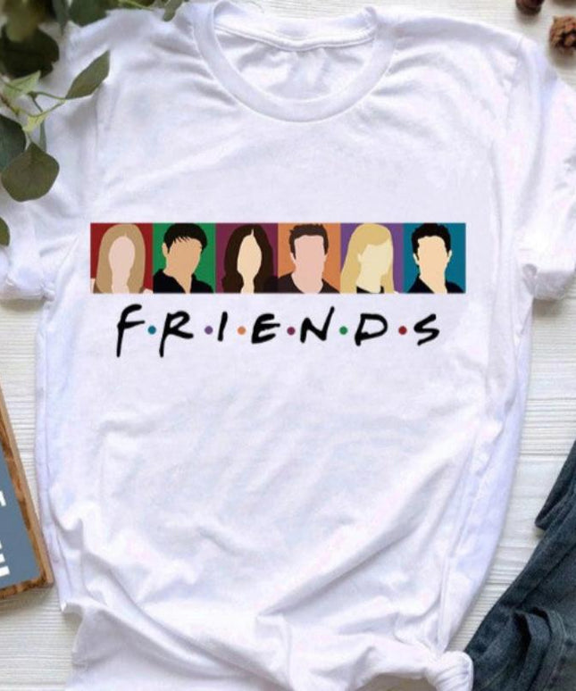 Damski T-shirt z motywem serialu Friends