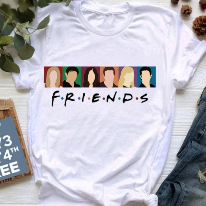 Damski T-shirt z motywem serialu Friends