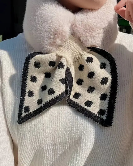 Szalik damski ocieplana apaszka