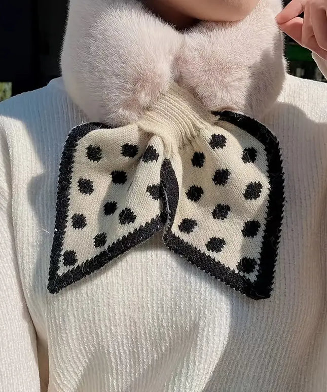 Szalik damski ocieplana apaszka