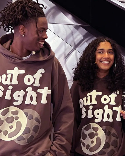 Męska bluza z kapturem i napisem