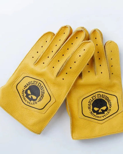 Rękawiczki unisex krótkie z naszywką