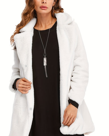 Damskie sztuczne futro