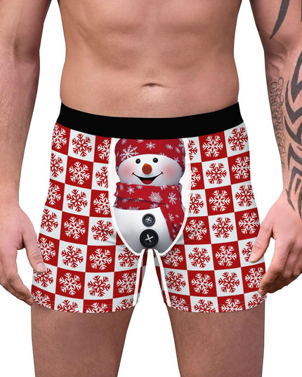 Bokserki męskie w świąteczne wzory