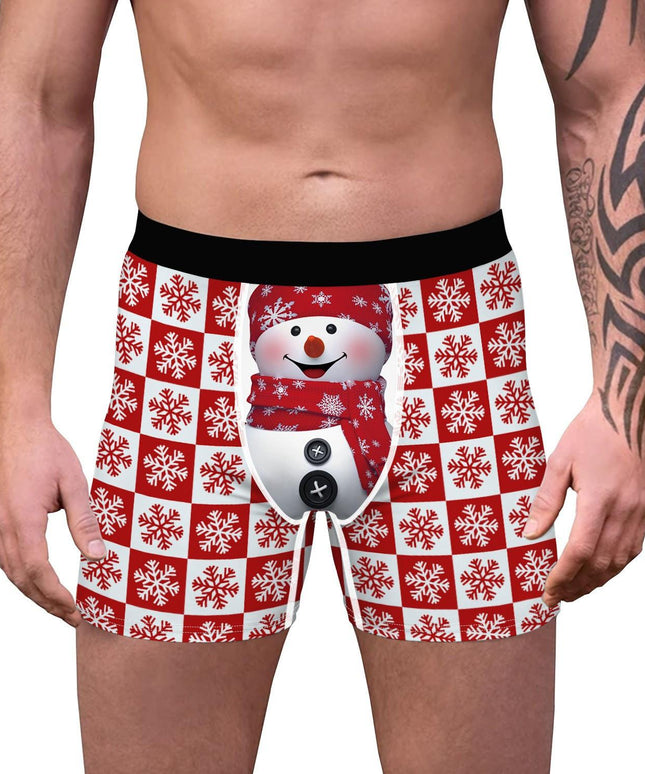 Bokserki męskie w świąteczne wzory