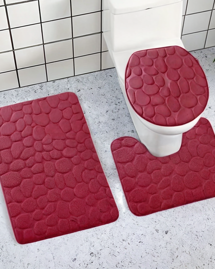 Mata łazienkowa antypoślizgowa i chłonna - zestaw 3 sztuk