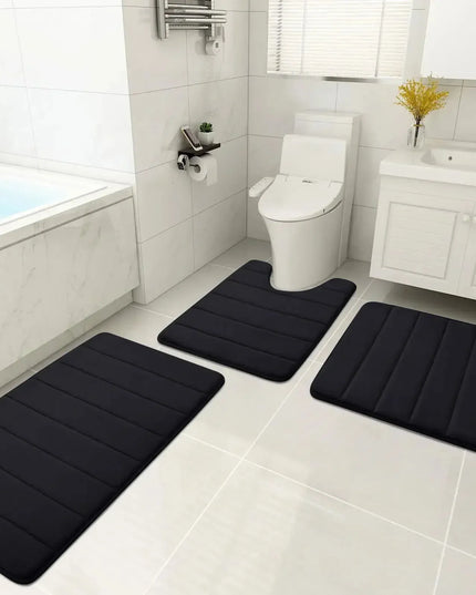 Mata łazienkowa antypoślizgowa z pianki - zestaw 3 sztuk