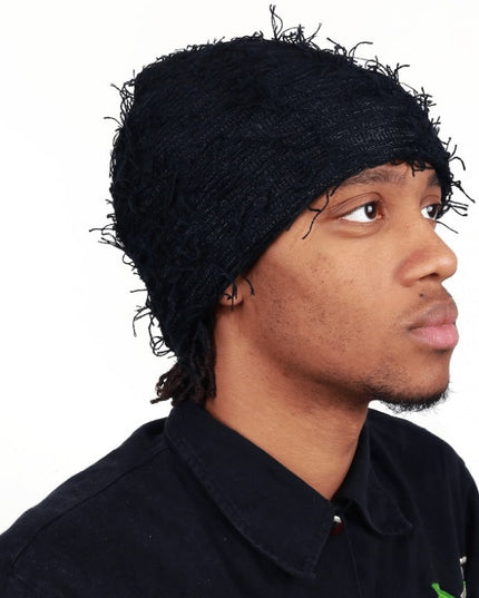 Czapka męska w formie kominiarki