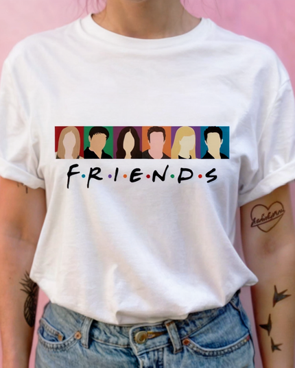 Damski T-shirt z motywem serialu Friends