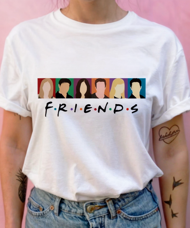 Damski T-shirt z motywem serialu Friends