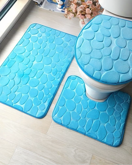 Mata łazienkowa antypoślizgowa i chłonna - zestaw 3 sztuk