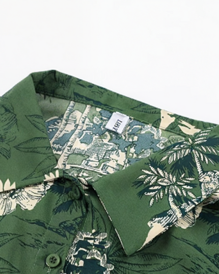 Męska koszula letnia z krótkim rękawem