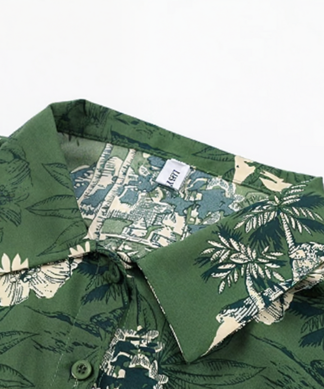 Męska koszula letnia z krótkim rękawem