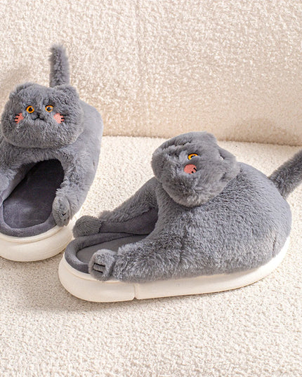 Klapki z motywem kota