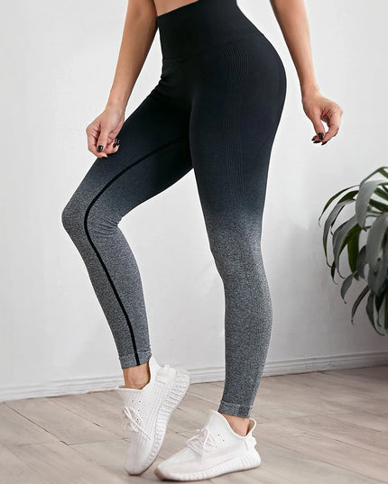 Sportowe legginsy damskie ombre