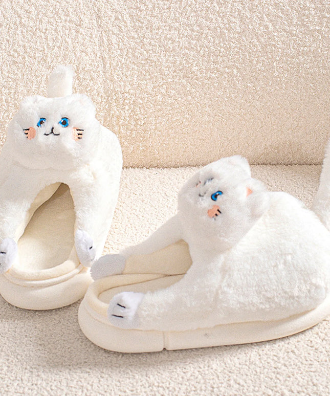 Klapki z motywem kota