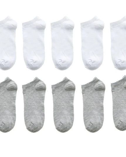 Skarpetki męskie stopki w zestawie 10 par