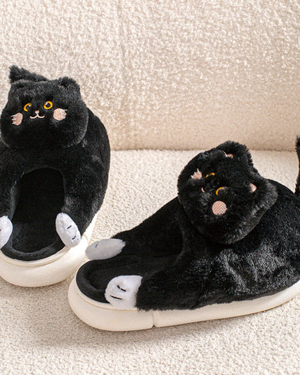 Klapki z motywem kota