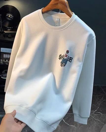 Męska bluza z nadrukiem na plecach