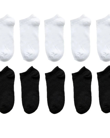 Skarpetki męskie stopki w zestawie 10 par