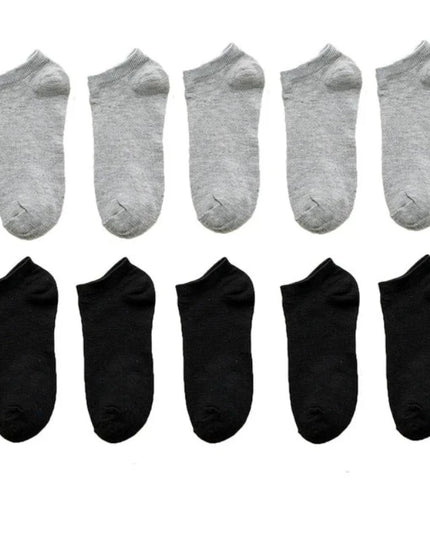 Skarpetki męskie stopki w zestawie 10 par