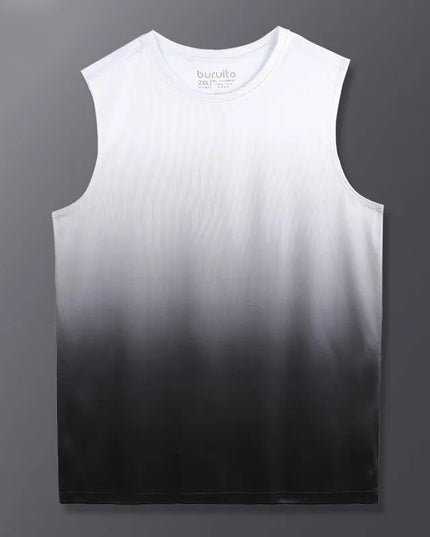 Sportowa koszulka męska szybkoschnąca z efektem ombre