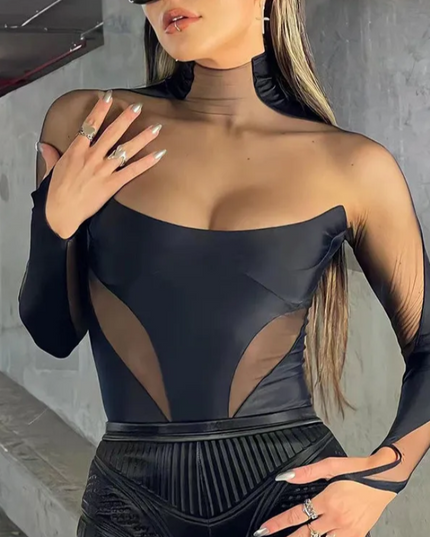 Body damskie siateczkowe