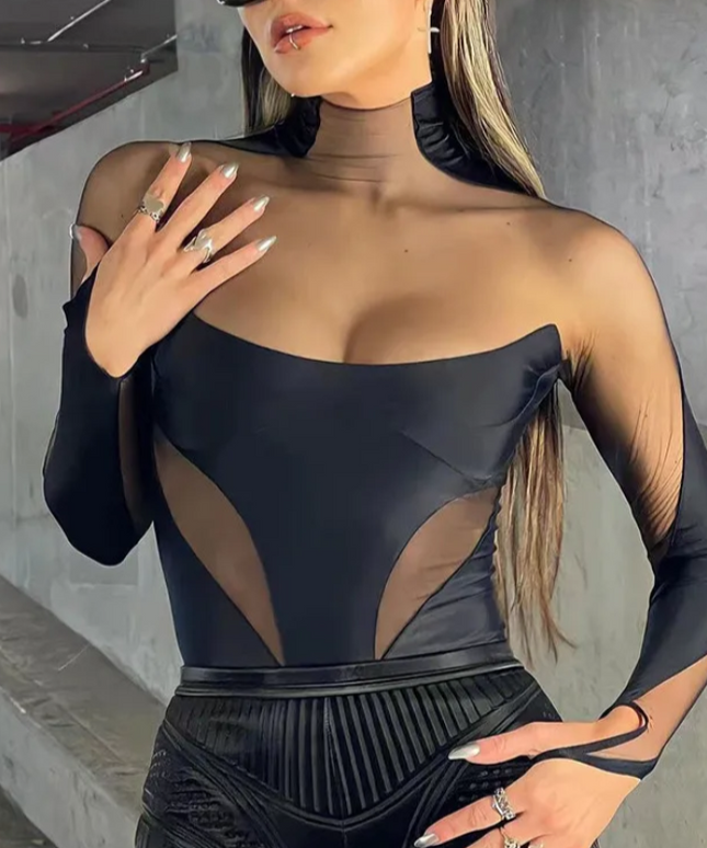 Body damskie siateczkowe